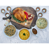 Bayou Cajun Foods Complete Cajun Smoked Turkey Breast Meal, Serves 6-8