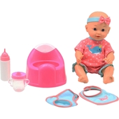 Disney Dream Collection Drink and Wet Baby Doll with Training Potty 14 in.