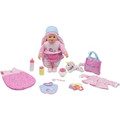 Disney Dream Collection 16 in. Baby Doll Travelling Set
