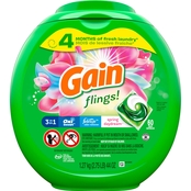 Gain flings! Spring Daydream Liquid Laundry Detergent Pacs 60 ct.