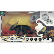 Skidz RC Remote Control Triceratops Dinosaur Toy