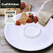 Craft Kitchen Classic Snack and Dip Platter