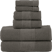 Modern Threads Textured 6 pc. Towel Set