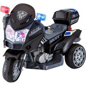 Kidtrax Police Rescue 6V Motorcycle Electric Ride On