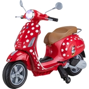 KidTrax Disney Minnie Mouse 6V Vespa Scooter Electric Ride On Toy