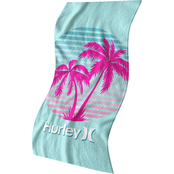 Hurley Printed Logo Beach Towel