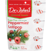 Dr. John's Healthy Sweets Peppermint Lollipop 10 bags