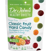 Dr. John's Healthy Sweets Classic Fruit Hard Candy 10 bags