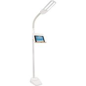 OttLite Dual Shade LED Floor Lamp with Charging Station