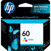 HP 60 Tri Color Ink Cartridges