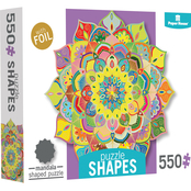 Paper House Productions Lotus Mandala 500 Piece Jigsaw Puzzle