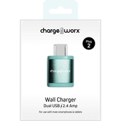 ChargeWorx Dual USB Wall Charger