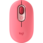 Logitech Bluetooth Silent Scroll Pop Mouse with Customizable Emojis