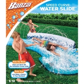 Banzai Speed Curve Inflatable Water Slide