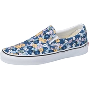 Vans Floral Classic Slip On Shoes