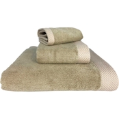BedVoyage Rayon Viscose Bamboo Luxury 3 pc. Towel Set