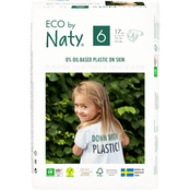 Eco by Naty Diapers, Size 6, 102 Diapers (6 Pack of 17)