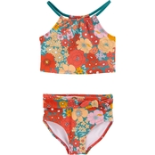 Carter's Girls Two Piece Floral Tankini