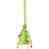 Facets Mini Christmas Tree Ornament