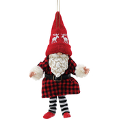 Possible Dreams Gnome Moose Hat Ornament