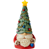 Jim Shore Christmas Tree Lighted Gnome
