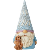 Jim Shore Heartwood Creek Gnome With Dog Figurine