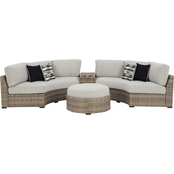 Signature Design by Ashley Calworth 4 pc. Outdoor Set