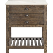 Coast to Coast Accents One Drawer Single Vanity Sink