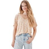 American Eagle Oversized Soft & Sexy V Neck Tee