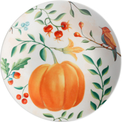 Gibson Home Country Harvest 8 in. Dessert Plate