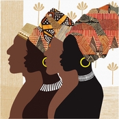 Inkstry African Heritage Gallery Wrap Canvas Print