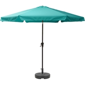 CorLiving PPU-201-Z1 10 ft. Round Tilting Patio Umbrella and Base