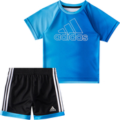 Adidas Infant Boys Printed Top and Shorts 2 pc. Set