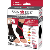 Skineez Medical Grade Advanced Healing Medium Compression Ankle Sleeve