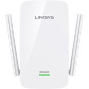 Linksys AC1200 Boost EX WiFi Extender, White