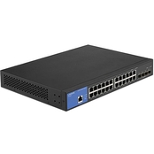 Linksys 24 Port Managed Gigabit Ethernet Switch with 4 10G SFP+ Uplinks