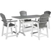 Signature Design by Ashley Transville 5 pc. Outdoor Counter Set
