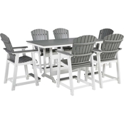 Signature Design by Ashley Transville 7 pc. Outdoor Counter Set
