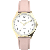 Timex Womens Easy Reader 32mm Leather Strap Watch TW2V25200JT