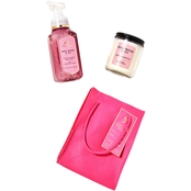 Bath and Body Works Home  Rose Water & Ivy Hand Soap and Candle Gift Set