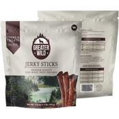 Greater Wild Beef Recipe Jerky Sticks Semi Moist Treats for Dogs 17.6 oz., 2 pk.