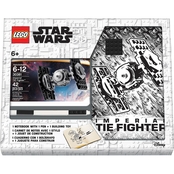 LEGO Star Wars Tie Fighter Journal with Recruitment Set and Black Gel Pen