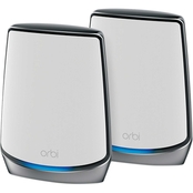 Netgear Orbi Tri-Band WiFi 6 Mesh System Router with 1 Satellite Extender