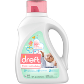 Dreft Stage 2: Active Baby Liquid Laundry Detergent, 64 Loads 92 oz.
