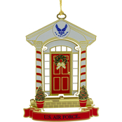 ChemArt Air Force Holiday Door Ornament