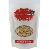 Edison Grainery Organic Quinoa Pasta Elbows 4 bags, 2.5 lb. each
