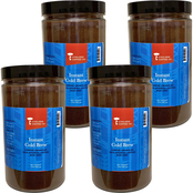 Civilized Coffee Instant Cold Brew Coffee Granules 4 jars, 10 oz. each