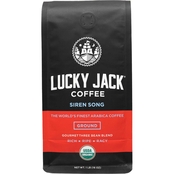 Lucky Jack Siren Song Ground Coffee Medium Roast, Qty. 4, 1 lb. each