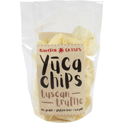 Quator Crisps Tuscan Truffle Yuca Chips, Qty. 12, 4 oz. each