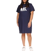 Michael Kors Plus MK Stud T-Shirt Dress